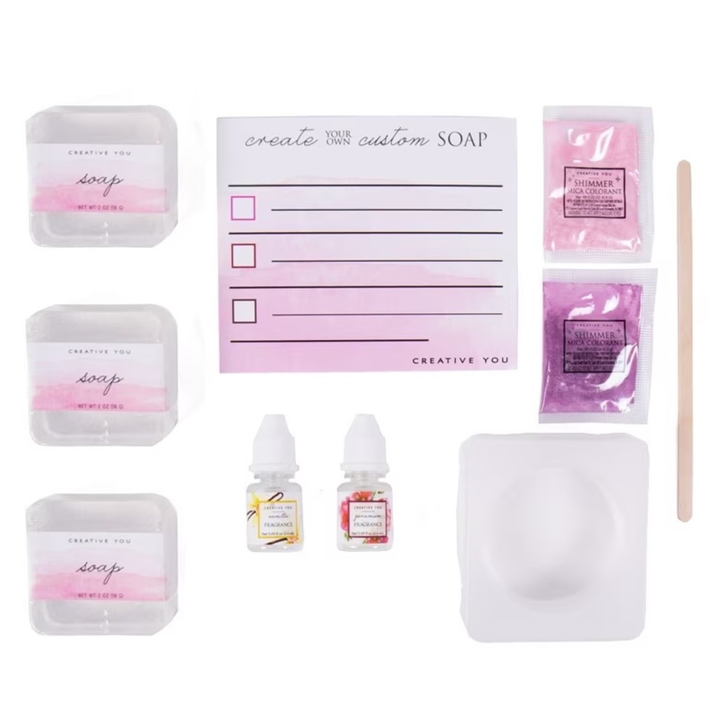 Creative You D.I.Y. Multicolored Sweet Breeze Soap KIT NEW